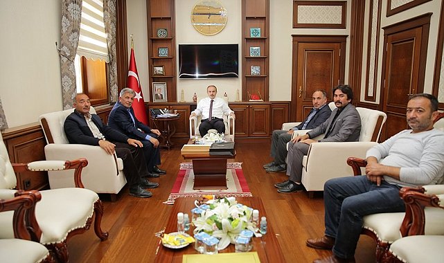 Atlı spor kulüp başkanları Vali Epcim'le buluştu