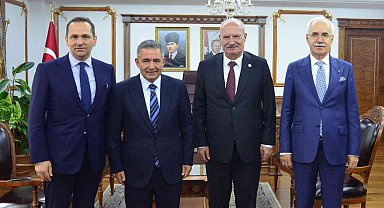 ATO Başkanı, Vali Buhara'yı ziyaret etti