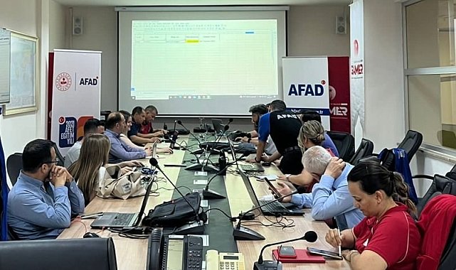 AYDES tatbikatı yapıldı