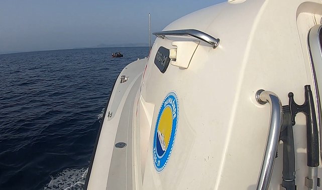 Aydın'da 15 düzensiz göçmen kurtarıldı