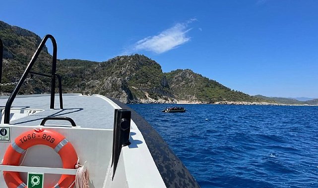 Aydın'da 39 düzensiz göçmen kurtarıldı