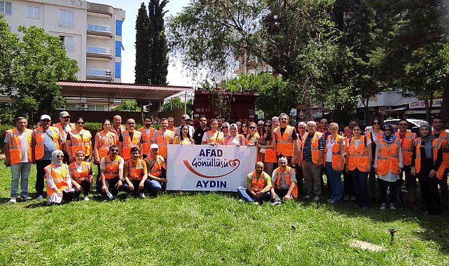 Aydın&#039;da AFAD gönüllüleri orman yangınlarına hazırlanıyor