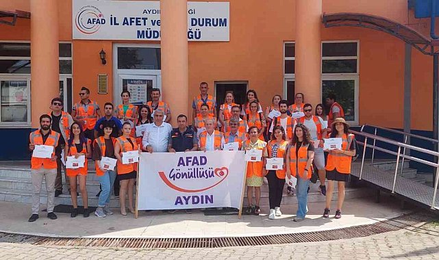 Aydın'da AFAD Gönüllülük Projesi aralıksız olarak sürüyor