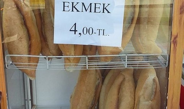Aydın&#039;da ekmek 4 TL oldu