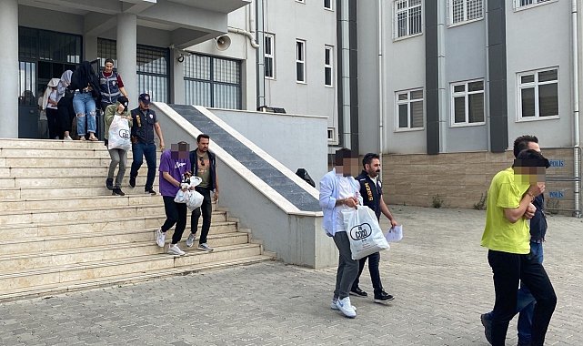 Aydın'daki 'sanal eskort' operasyonunda 12 şüpheli tutuklandı