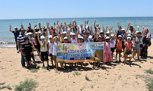 Aydınlı öğrenciler 'Lider Çocuk Tarım Kampı'nda buluştu