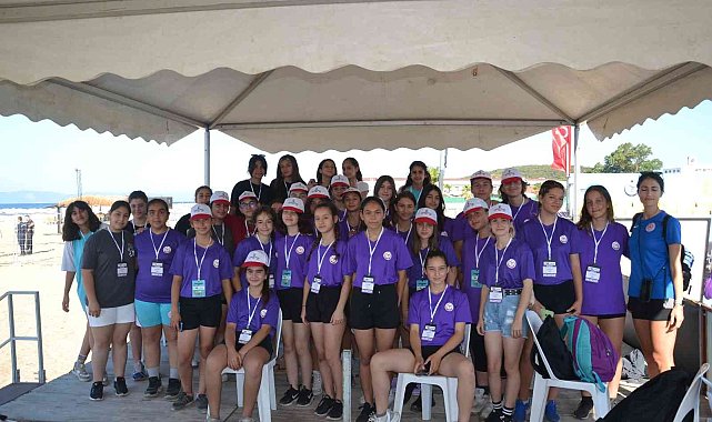 Ayvalık'ta 2022 Voleybol Dünyası Plaj Voleybolu şampiyonası başladı