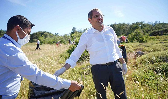 Ayvalık'ta Başkan Ergin Çevre Günü'nü unutmadı