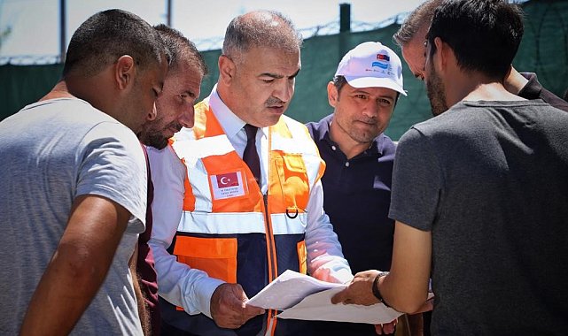 Aziziye Deresi&#039;nde altyapı çalışmaları devam ediyor