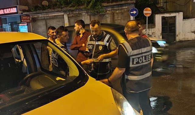 Bafra'da geniş çaplı huzur uygulaması yapıldı