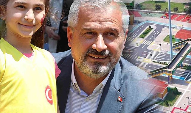 Bafra'ya çocuk trafik eğitim parkı