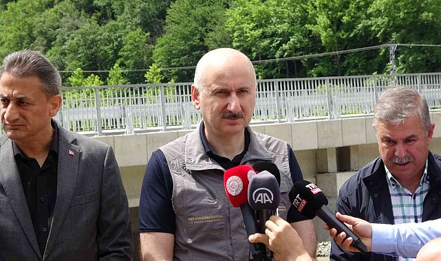 Bakan Karaismailoğlu: &quot;Bu köprüler sayesinde bölgeler son yağışlardan hiç etkilenmedi&quot;