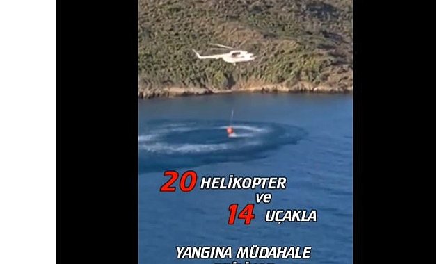 Bakan Kirişci: &quot;Marmaris&#039;te yangın söndürme çalışmaları aralıksız devam ediyor&quot;