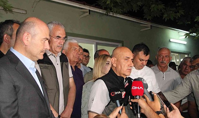 Bakan Kirişçi ve Soylu yangın değerlendirmesi yaptı