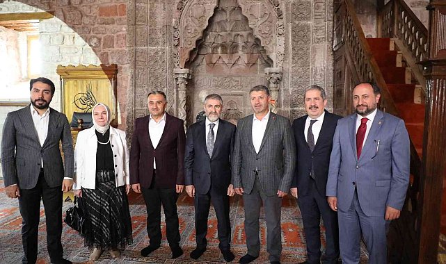 Bakan Nebati Develi&#039;yi ziyaret etti