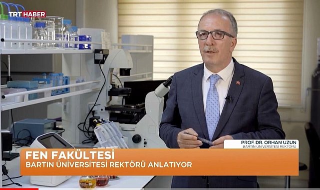 Bartın Üniversitesi, TRT Haber "Eğitim Editörü" programında anlatıldı
