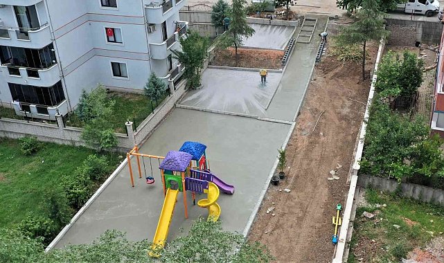 Başiskele'ye yeni park ve oyun sahaları