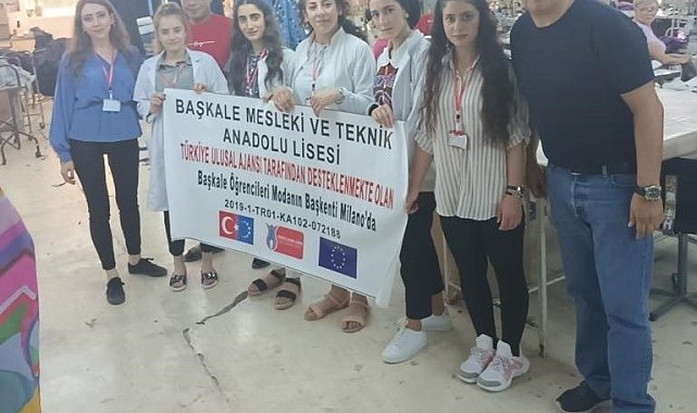 Başkaleli öğrenciler Romanya'da staj yaptı