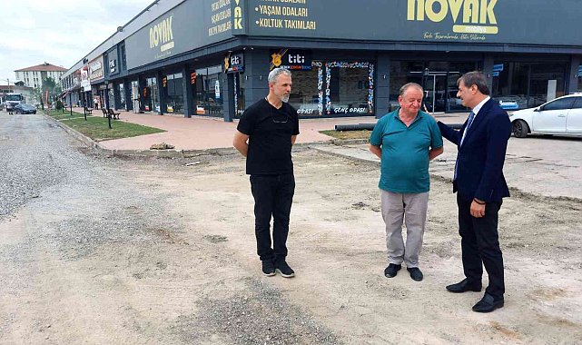 Başkan Alemdar, çalışmaları yerinde inceledi