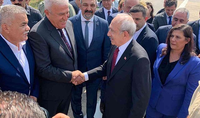 Başkan Atay, Kılıçdaroğlu&#039;nu karşıladı