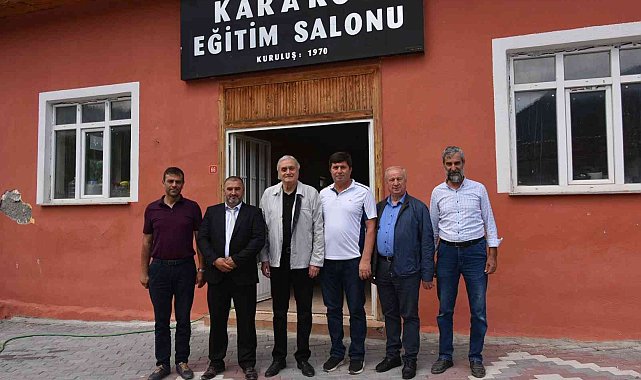 Başkan Bakkalcıoğlu Karaköy'de düzenlenen yağmur duasına katıldı