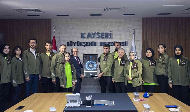 Başkan Büyükkılıç, ANDA Kayseri ekibini ağırladı