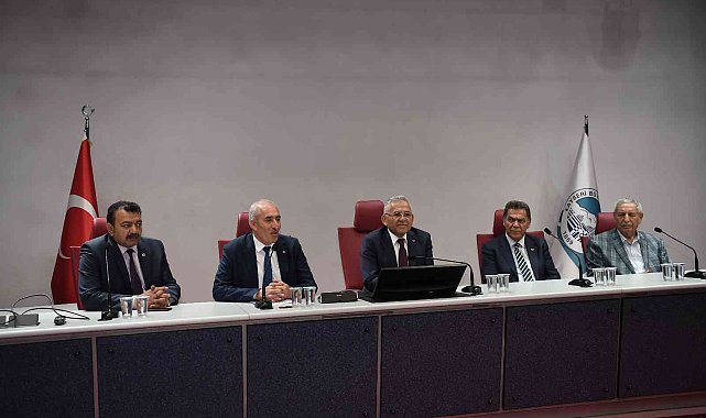 Başkan Büyükkılıç, KESOB ve 33 oda başkanını ağırladı