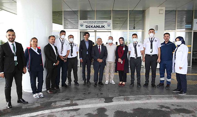 Başkan Büyükkılıç&#039;tan Başhekim Koyuncu&#039;ya &#039;hayırlı olsun&#039; ziyareti