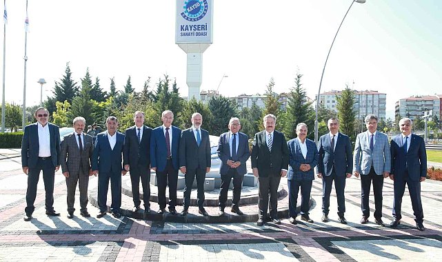 Başkan Büyükkılıç'tan KAYSO'ya 'tebrik' ziyareti