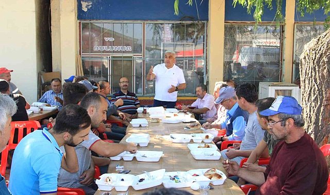 Başkan Çalışkan, sanayi esnafıyla bir araya geldi