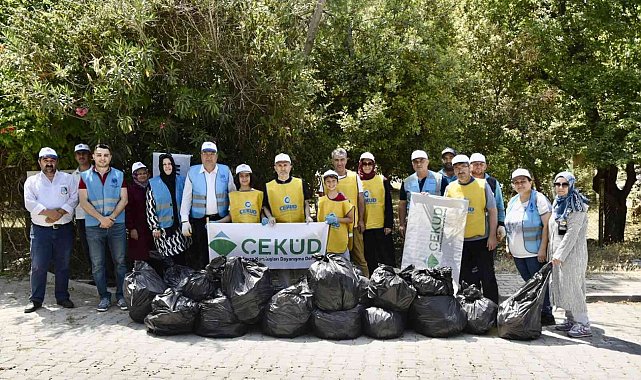 Başkan Çerçi çöp toplama etkinliğine katıldı