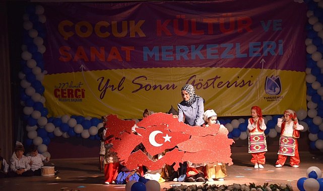 Başkan Çerçi miniklerin sevincine ortak oldu