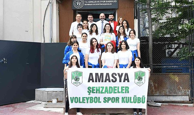 Başkan Davulcu, Amasyalı voleybolculara verdiği sözü tuttu
