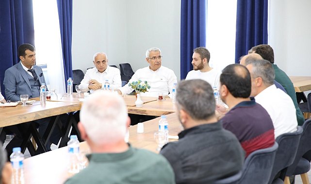 Başkan Güder, Akpınar esnaflarıyla buluştu