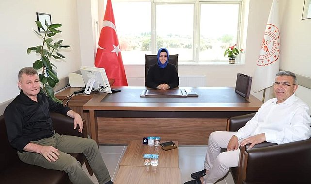 Başkan Güler, yeni başhekim ile görüştü