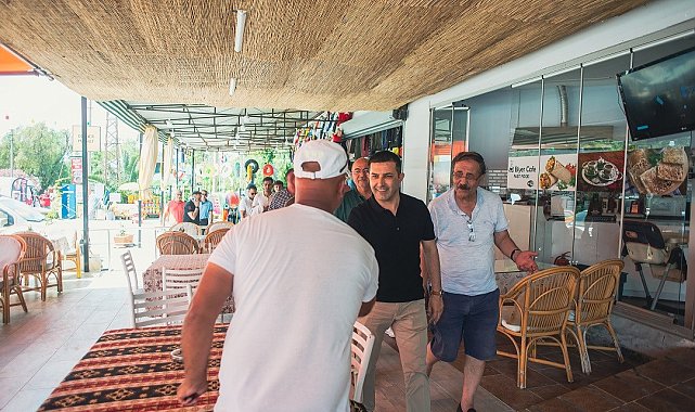 Başkan Günel mahalle sakinleriyle bir araya geldi