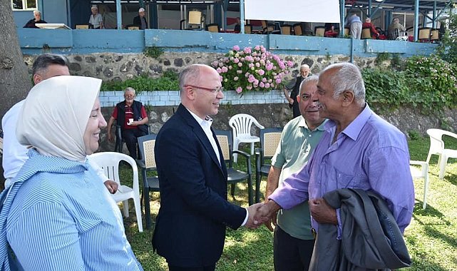 Başkan Gürkan, huzurevi sakinlerinin mutlu gününe ortak oldu