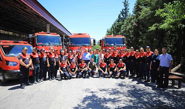 Başkan Gürün&#039;den İtfaiye personeline teşekkür ziyareti