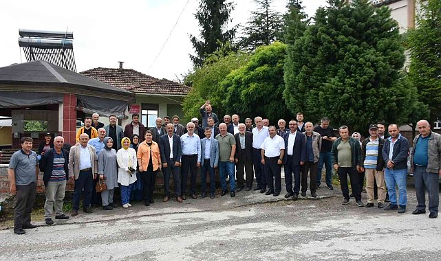 Başkan Keskin Cumayeri&#039;nde vatandaşları dinledi