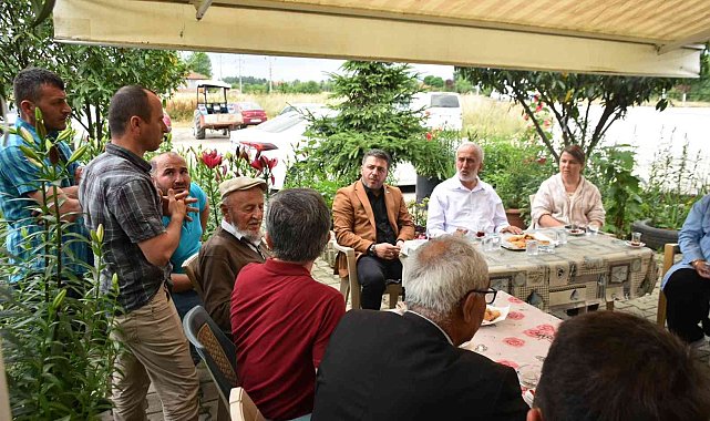 Başkan Keskin köyleri gezdi vatandaşları dinledi
