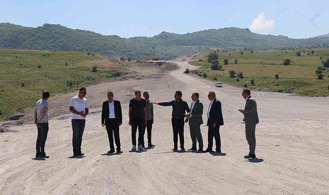 Başkan Özldoğan Erciyes Yolunda inceleme yaptı