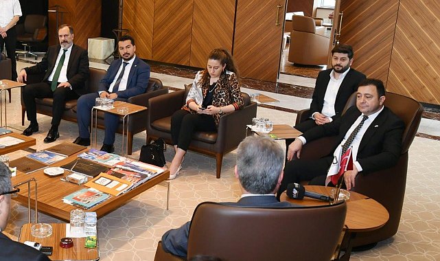 Başkan Palancıoğlu, Başkan Yalçın&#039;ı ziyaret etti