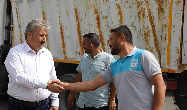 Başkan Palancıoğlu sahada çalışmaları inceledi