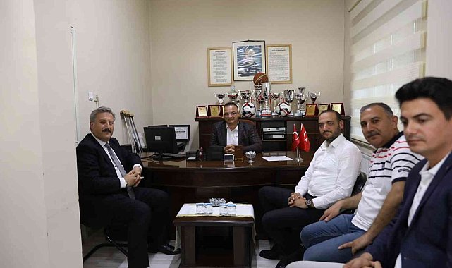 Başkan Palancıoğlu&#039;ndan Bedensel Engelliler Spor Kulübü&#039;ne ziyaret