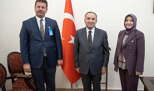 Başkan Soykan&#039;dan Adalet Bakanı Bozdağ&#039;a ziyaret