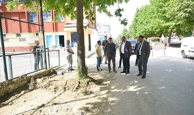 Başkan Vidinlioğlu, çalışmalarına dört koldan devam ediyor