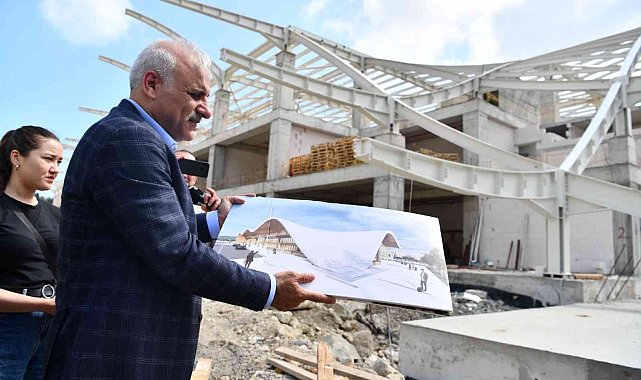 Başkan Zorluoğlu yapılan çalışmaları basın mensupları ile yerinde inceledi