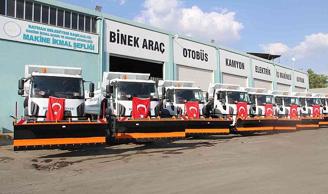 Batman Belediyesi araç filosuna 13 aracı daha kattı