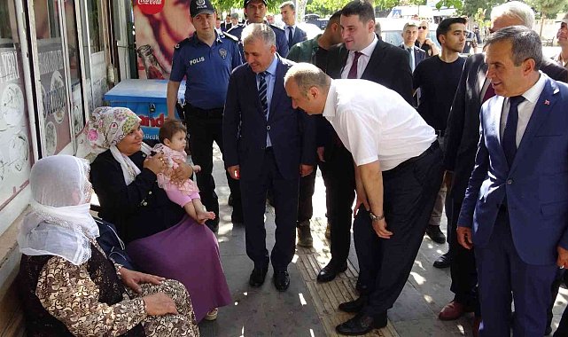 Batman Valisi Ekrem Canalp, Gercüş ilçesinde incelemelerde bulundu