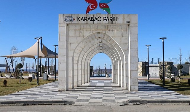 Batman&#039;da 15 bin metrekarelik &quot;Karabağ parkı&quot; açılışa hazır